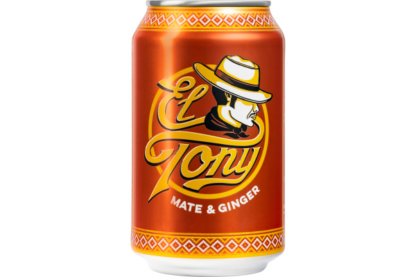 EL TONY Mate & Ginger Alu 400001934 33 cl, 24 Stk.