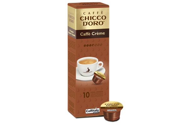 CHICCO D' Kaffee Caffitaly 801997 Caffè Crème 10 Stück