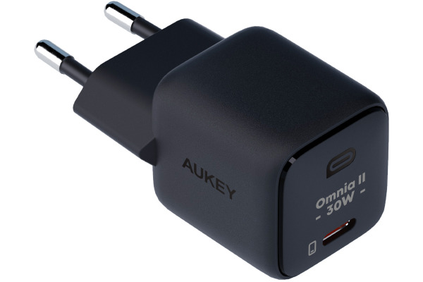 AUKEY Minima 30W GaN USB-C PA-B1L BK Wall Charger