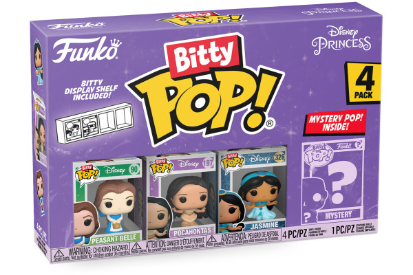 FUNKO Bitty POP 5380.7699 Disney Princesses 12x4 Stück