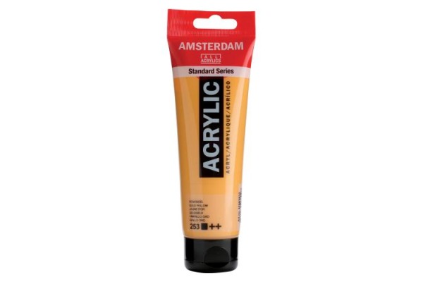 AMSTERDAM Acrylfarbe 120ml 17092532 goldgelb 253