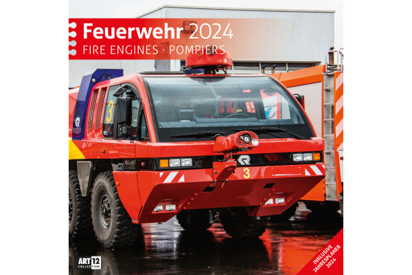 ACKERMANN Bildkalender 2025 4517 Feuerwehr ML 30x30cm