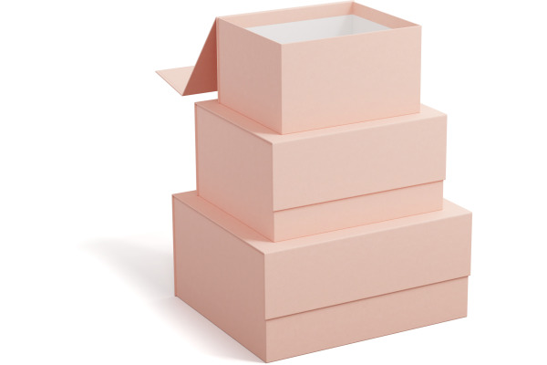 BIGSO BOX Aufbewahrungsbox Ilse 345352133 dusty pink 3er-Set