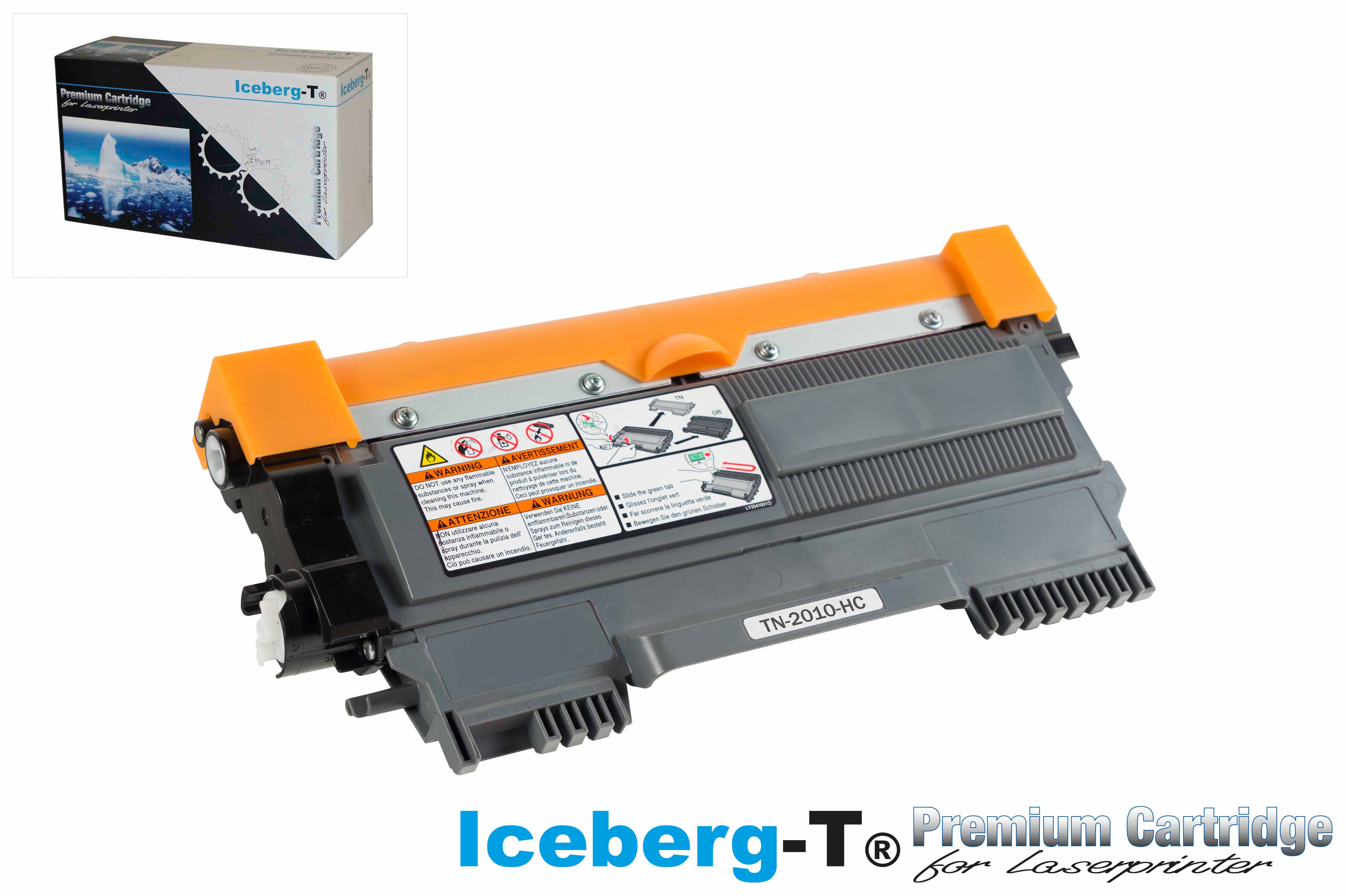 Iceberg-T Toner TN-2010-HC 2'600 Seiten, schwarz