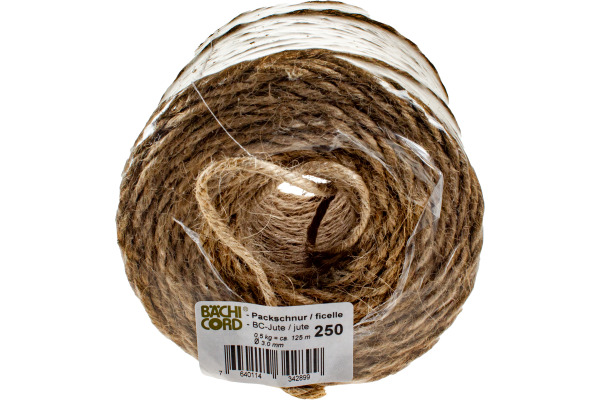 BAECHI Packschnur Jute 10.02525 500g 125m