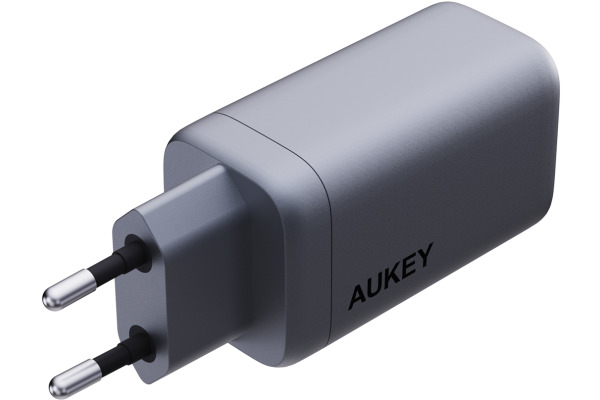 AUKEY OmniaMix II 67W GaN PD PA-B6U GY 3-Port, Wall Charger