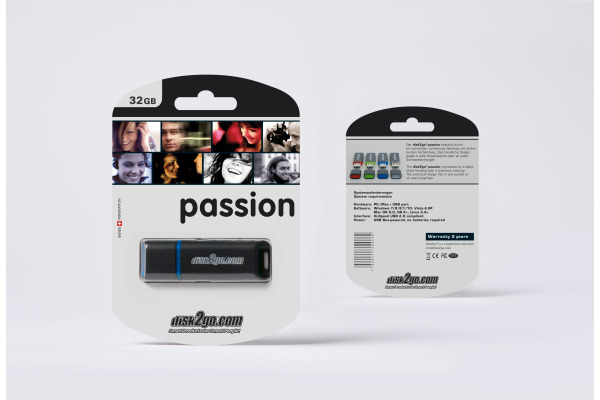 DISK2GO USB-Stick passion 2.0 32GB 30006492 USB 2.0