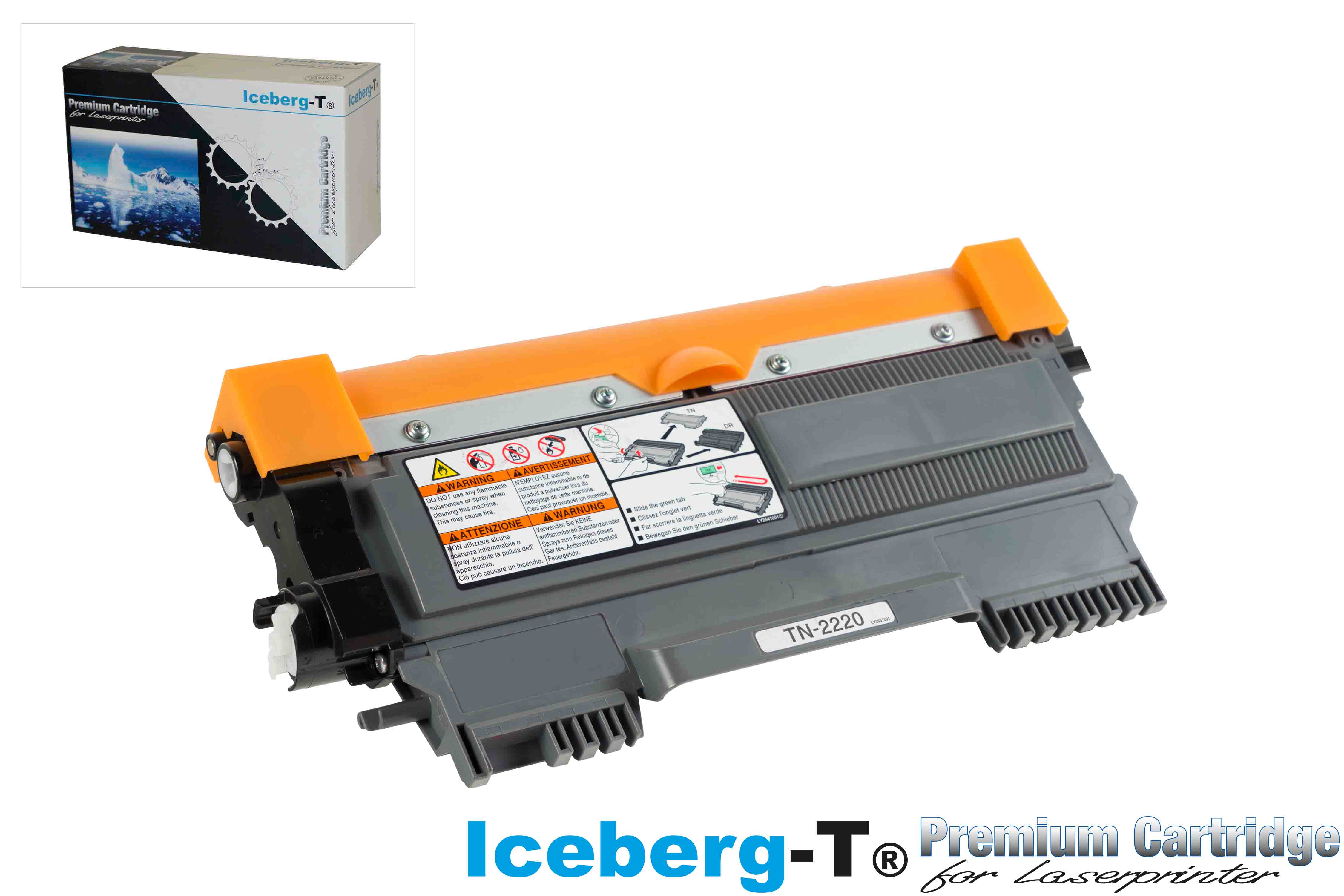 Iceberg-T Toner TN-2220 2'600 Seiten, schwarz