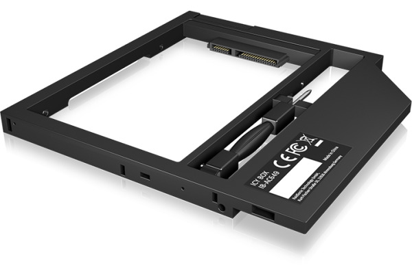 "ICY BOX Adapter für 2,5"" HDD/SSD" IB-AC649 in 9-9,5 mm Notebook DVD-Scha