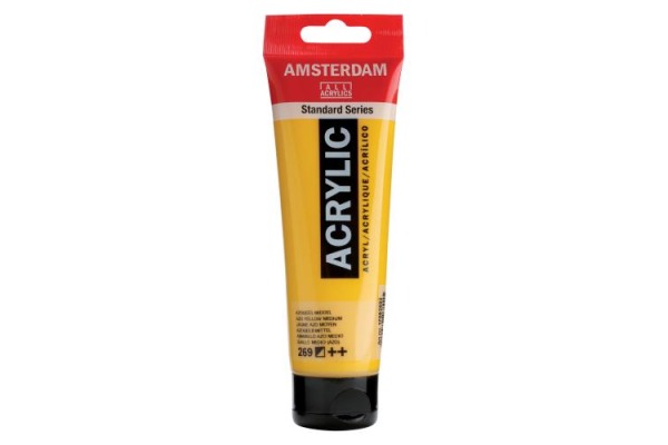 AMSTERDAM Acrylfarbe 120ml 17092692 azogelb mittel 269