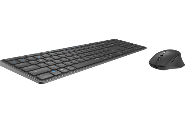 RAPOO 9800M ultraslim full deskset 11520 wireless, Dark-Grey