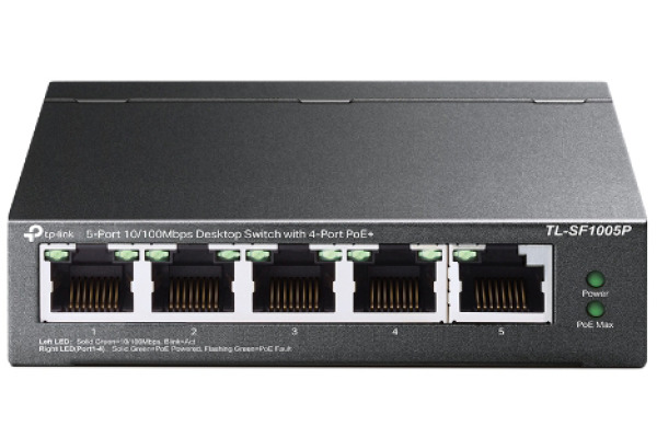 TP-LINK 5-Port PoE-Switch TLSF1005P 10/100MBit/s