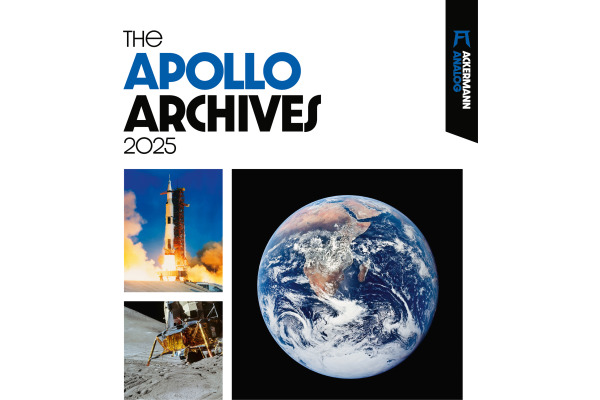 ACKERMANN Bildkalender 2025 2508 Apollo Archives 48x54cm