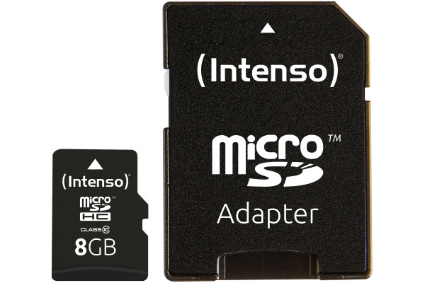 INTENSO microSDHC Class 10 8GB 3413460