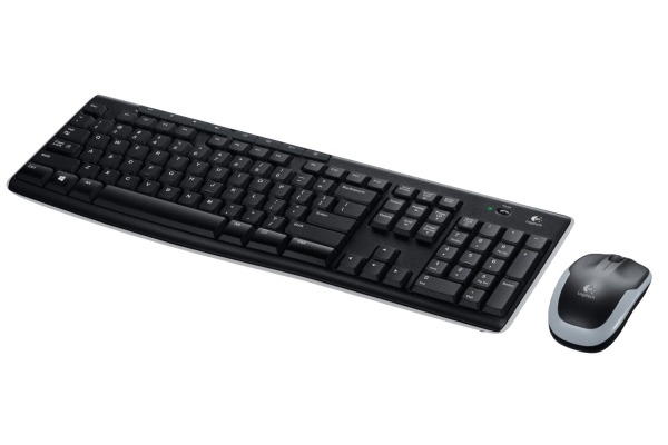 LOGITECH Wireless Desktop MK270 920004534 QWERTZ Black