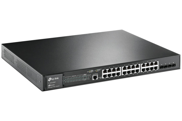 TP-LINK 24-Port Gigabit Switch SG3428 with 4 Gigabit SFP Slots