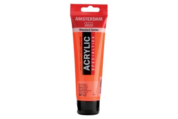 AMSTERDAM Acrylfarbe 120ml 17092572 reflexorange 257