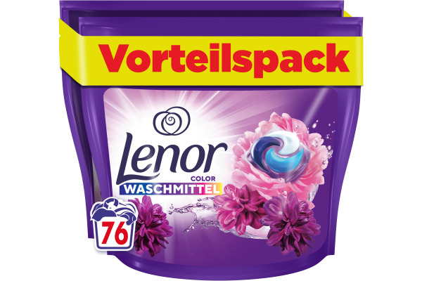 LENOR Wäsche-Pods Allin1 971656 Amethyst Blütentraum 2x38 Pods