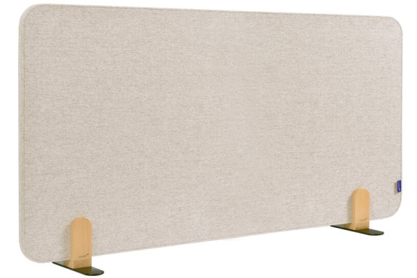 LEGAMASTE Tischtrennwand 120x60cm 7-209834 ELEMENTS, beige, Standfuss