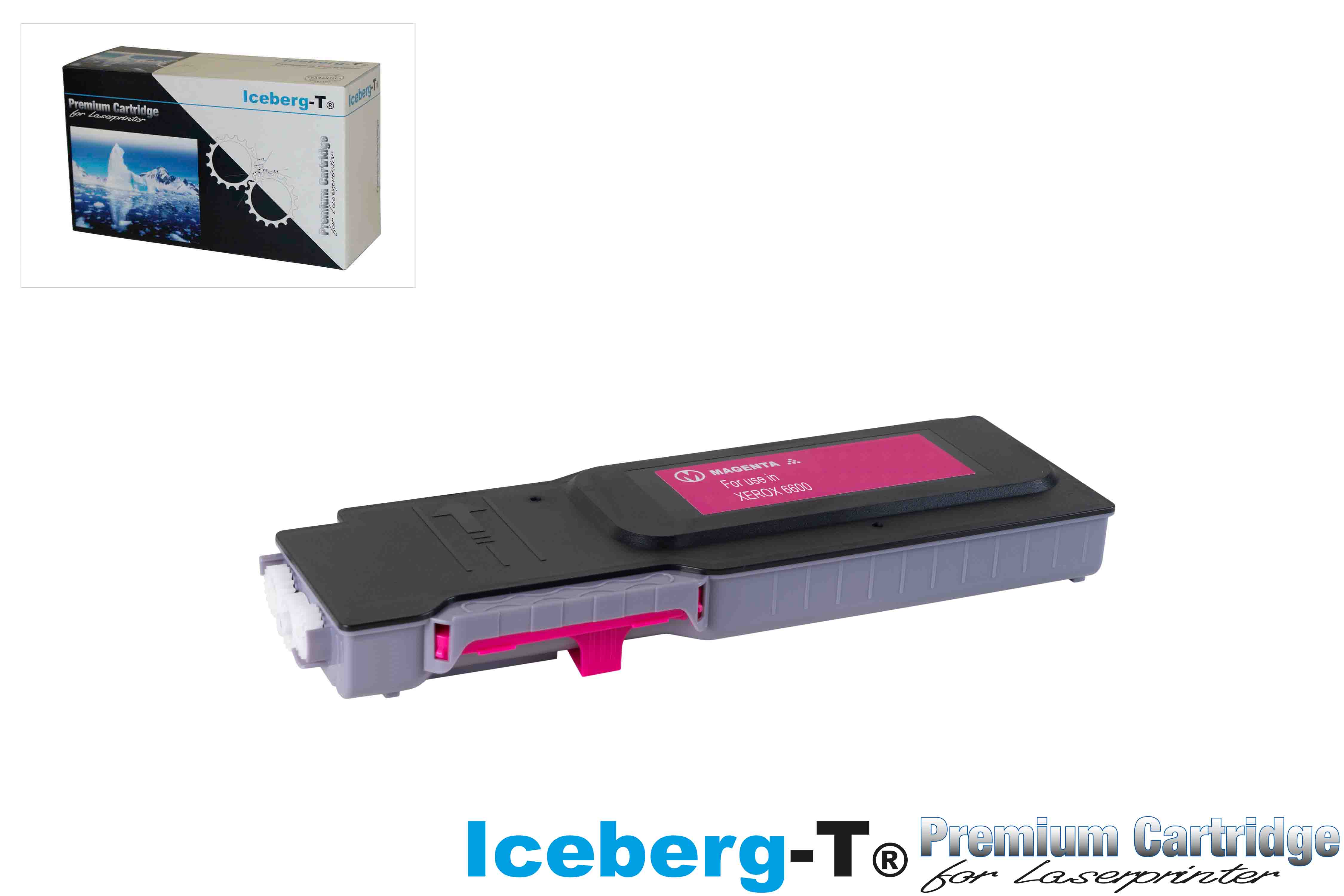 Iceberg-T Toner Xerox Phaser 6600 6'000 Seiten, magenta