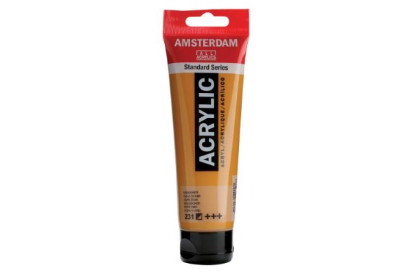 AMSTERDAM Acrylfarbe 120ml 17092312 goldocker 231