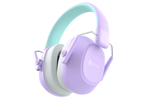 ICLEVER Ear Muffs for Kids C062301N2 26dB NRR Noise Reduc. purple