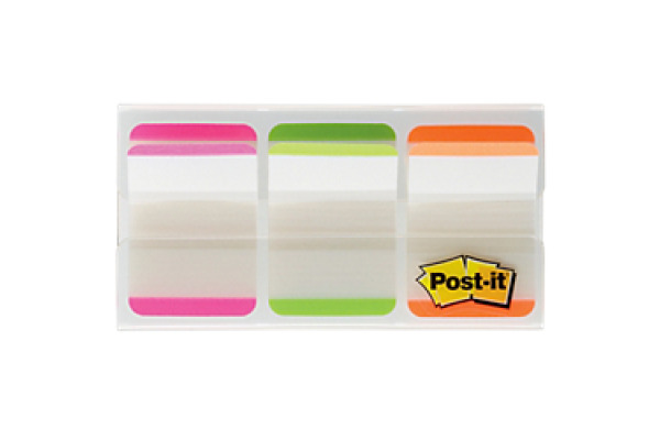 POST-IT Index STRONG Disp. 25,4x38mm 686L-PGO lila,grün,orange 3 Stück