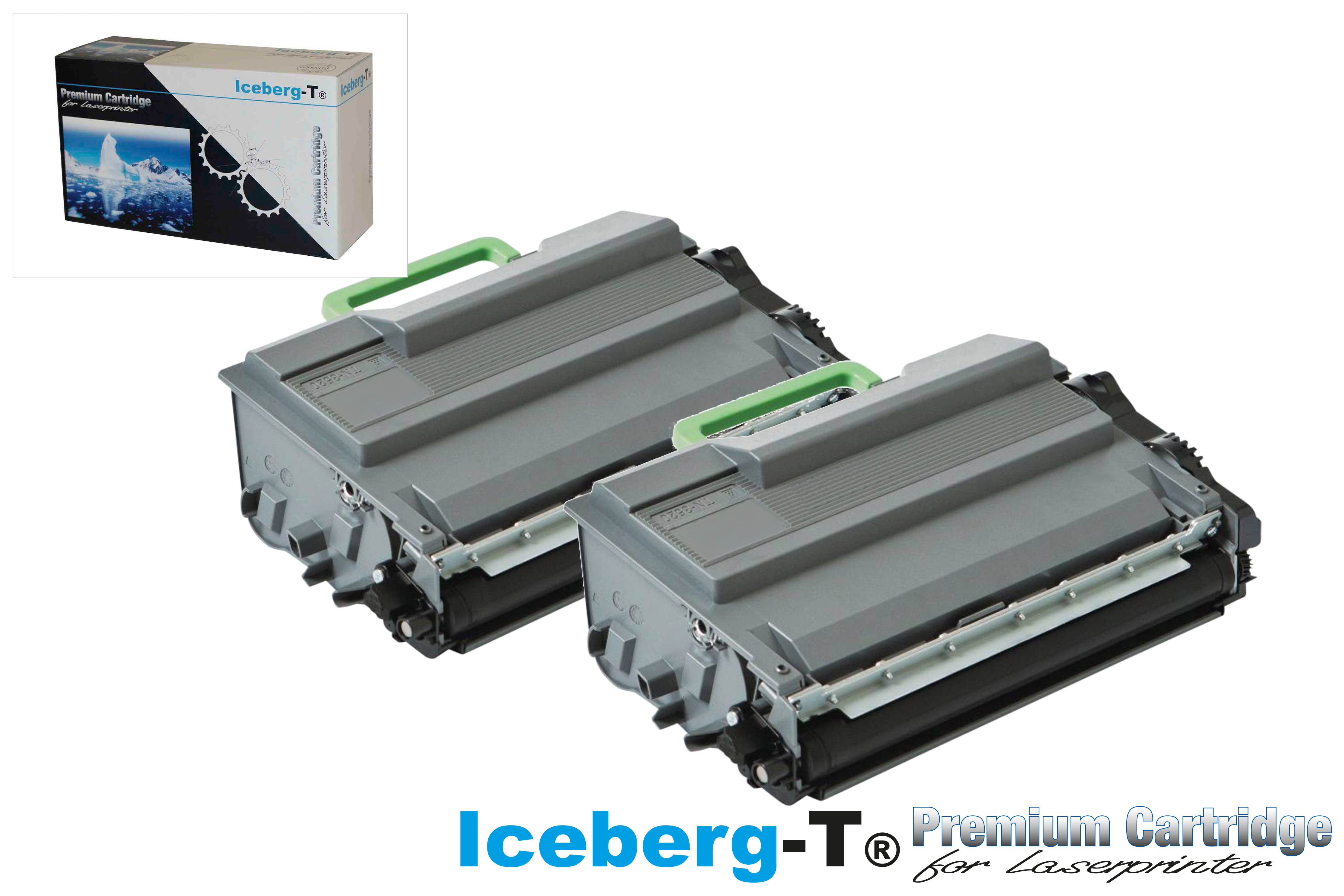 Iceberg-T Toner TN-3520 DuoPack 2 stück à 20'000 Seiten, schwarz