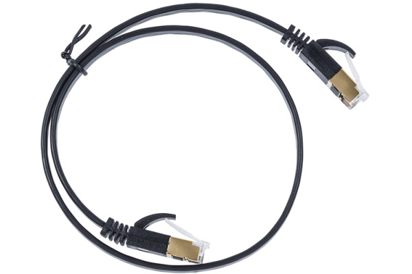 LINK2GO Patch Cable flach Cat.6 PC6313CBP STP, 0,5m