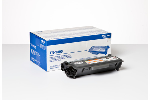 BROTHER Toner EHY schwarz TN-3390 HL-6180 12'000 Seiten