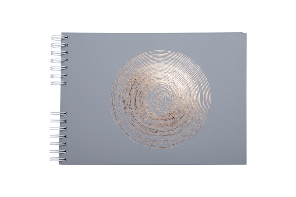 EXACOMPTA Spiralalbum Ellipse 32x22cm 16168E grau 50 Seiten