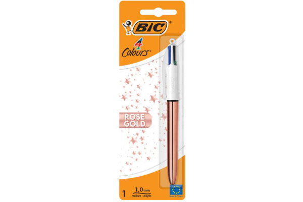 BIC Kugelschreiber 999916 4 Colours, rosegold