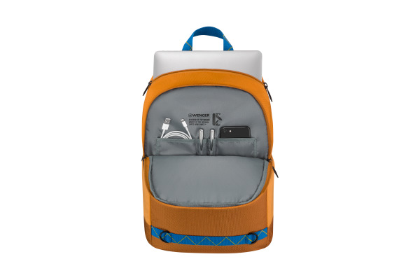 WENGER Tyon Laptop Backpack 612562 15.6'' Ginger Yellow
