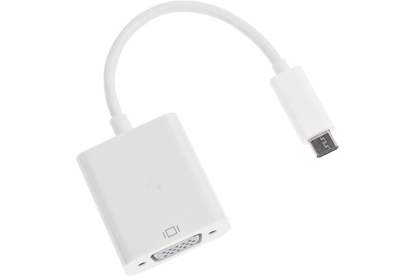 LINK2GO Adapter C Type - VGA AD6211WP male-female, 15cm