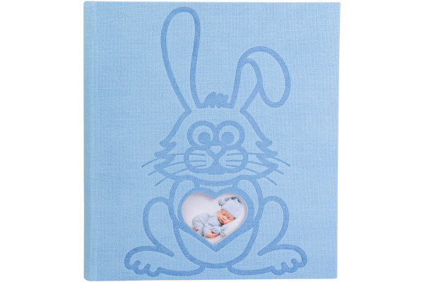 EXACOMPTA Fotoalbum Teddy 29x32cm 16563E blau 60 Seiten