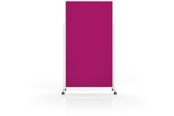 MAGNETOP. Design-Moderatorentafel VP 1181118 Filz, pink 1000x1800mm