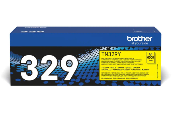 BROTHER Toner Super HY yellow TN-329Y MFC-L8450CDW 6000 Seiten