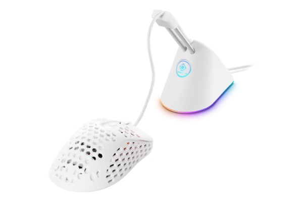 DELTACO Gaming Mouse Bungee, RGB GAM044WRG White