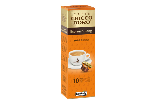 CHICCO D' Kaffee Caffitaly 802031 Espresso Long 10 Stück