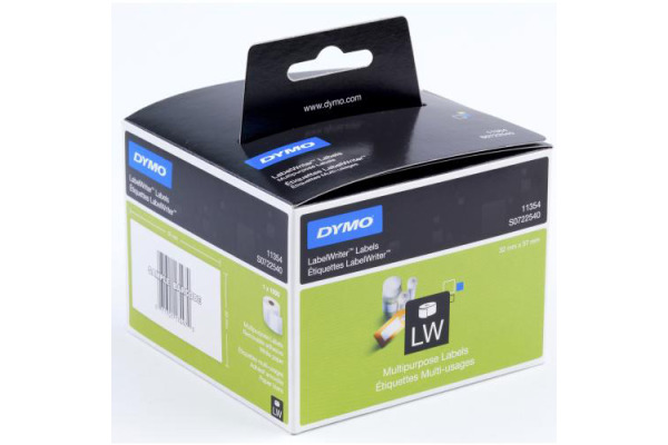 DYMO Universal-Etiketten S0722540 non-perm. 57x32mm 1000 Stück