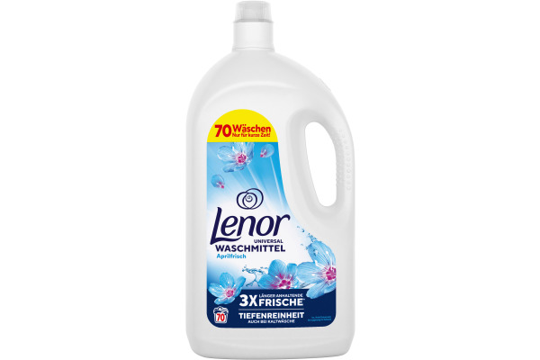 LENOR Waschmittel Flüssig 971653 Aprilfrisch 3.5lt