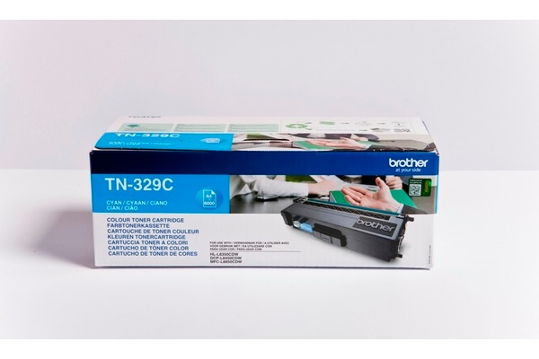 BROTHER Toner Super HY cyan TN-329C MFC-L8450CDW 6000 Seiten