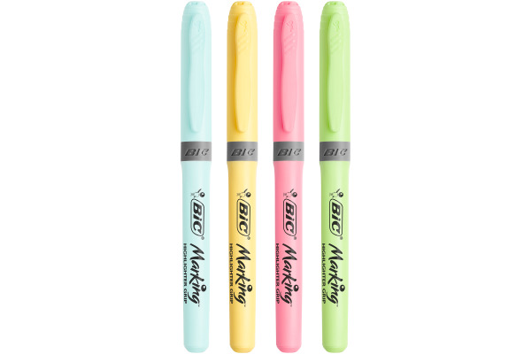 BIC Textmarker Pastel 1.6-3.3mm 964859 4 Farben