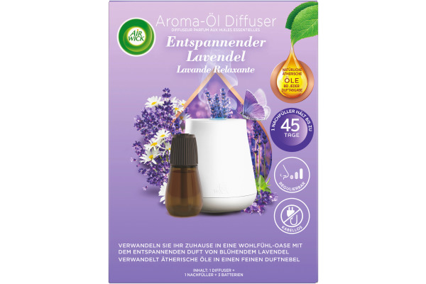 AIR WICK Aroma-Öl Diffuser Set 3284584 inkl. Lavendelöl