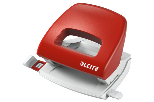 LEITZ Bürolocher NewNeXXt 1.6mm 50380025 rot f. 16 Blatt