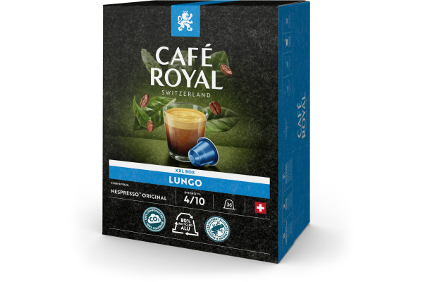 CAFEROYAL Kaffeekapseln Alu 10165289 Lungo 36 Stk.