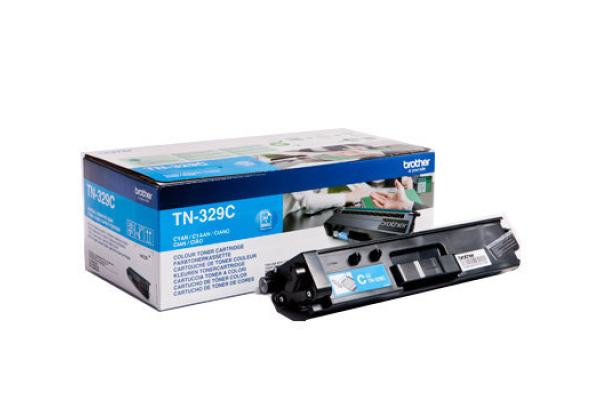 BROTHER Toner Super HY Twin cyan TN-329C MFC-L8450 2x6000 Seiten