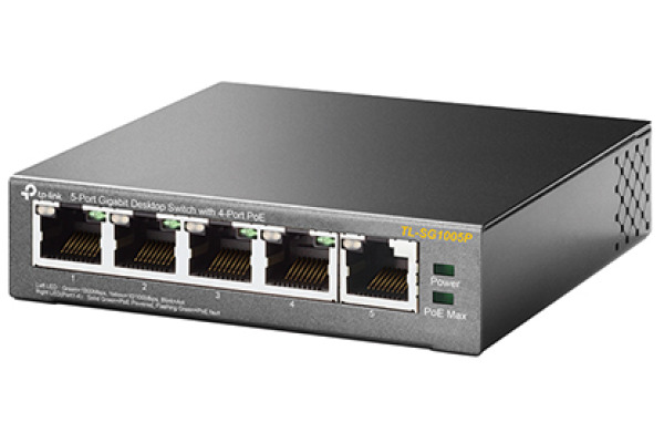 TP-LINK 5-Port Desktop Switch  TLSG1005P